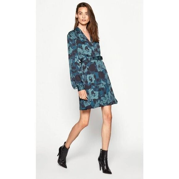 EQUIPMENT NWT!! Allaire Knee-length Floral Print Size 8 Dress - Picture 16 of 16